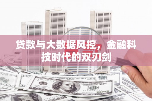 企石贷款与大数据风控，金融科技时代的双刃剑