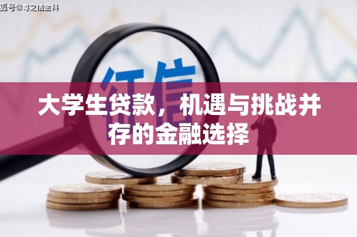 企石大学生贷款，机遇与挑战并存的金融选择