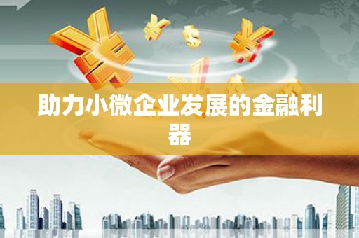 企石助力小微企业发展的金融利器