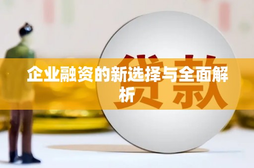企石企业融资的新选择与全面解析