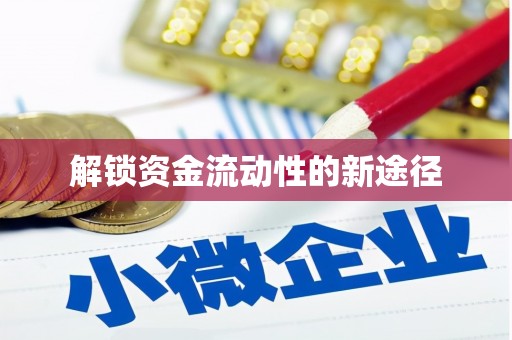 企石解锁资金流动性的新途径