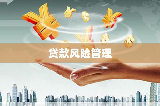 企石贷款风险管理